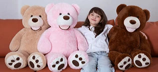Giant Dog Stuffed Animal 51", Large Puppy Dog Pillow, Big Dog Plush Toys for Girls Kids