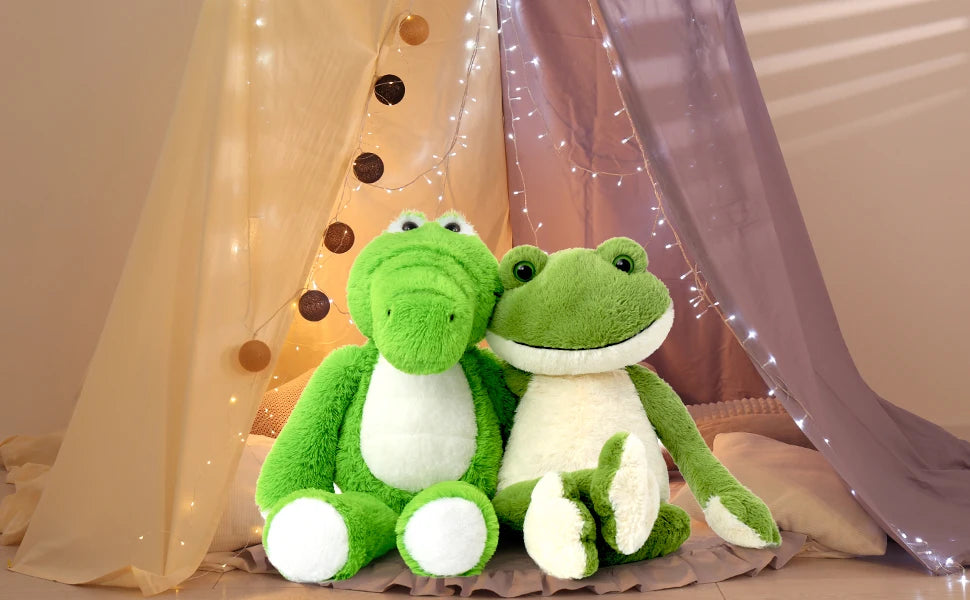 Giant Soft Alligator Plush Toy - Stuffed Animals & Plush Toys Plush Figures - Cuddly Companion for Kids