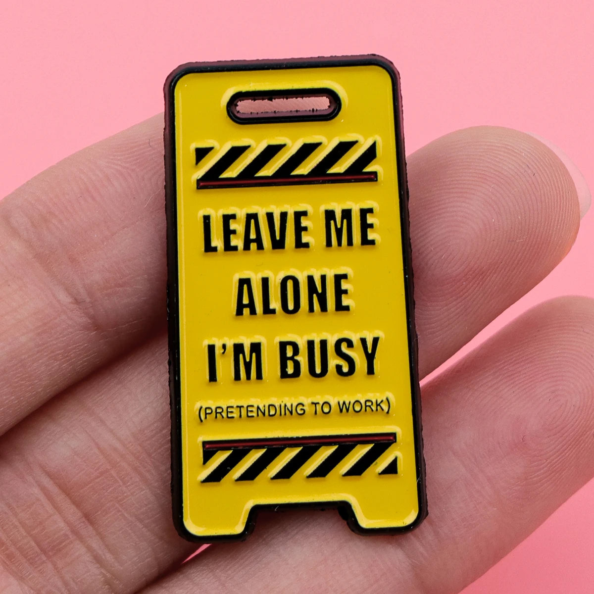 Humorous Office Quotes Enamel Pins