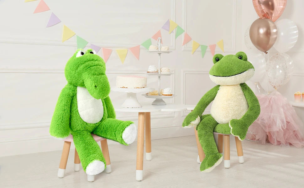 Giant Soft Alligator Plush Toy - Stuffed Animals & Plush Toys Plush Figures - Cuddly Companion for Kids