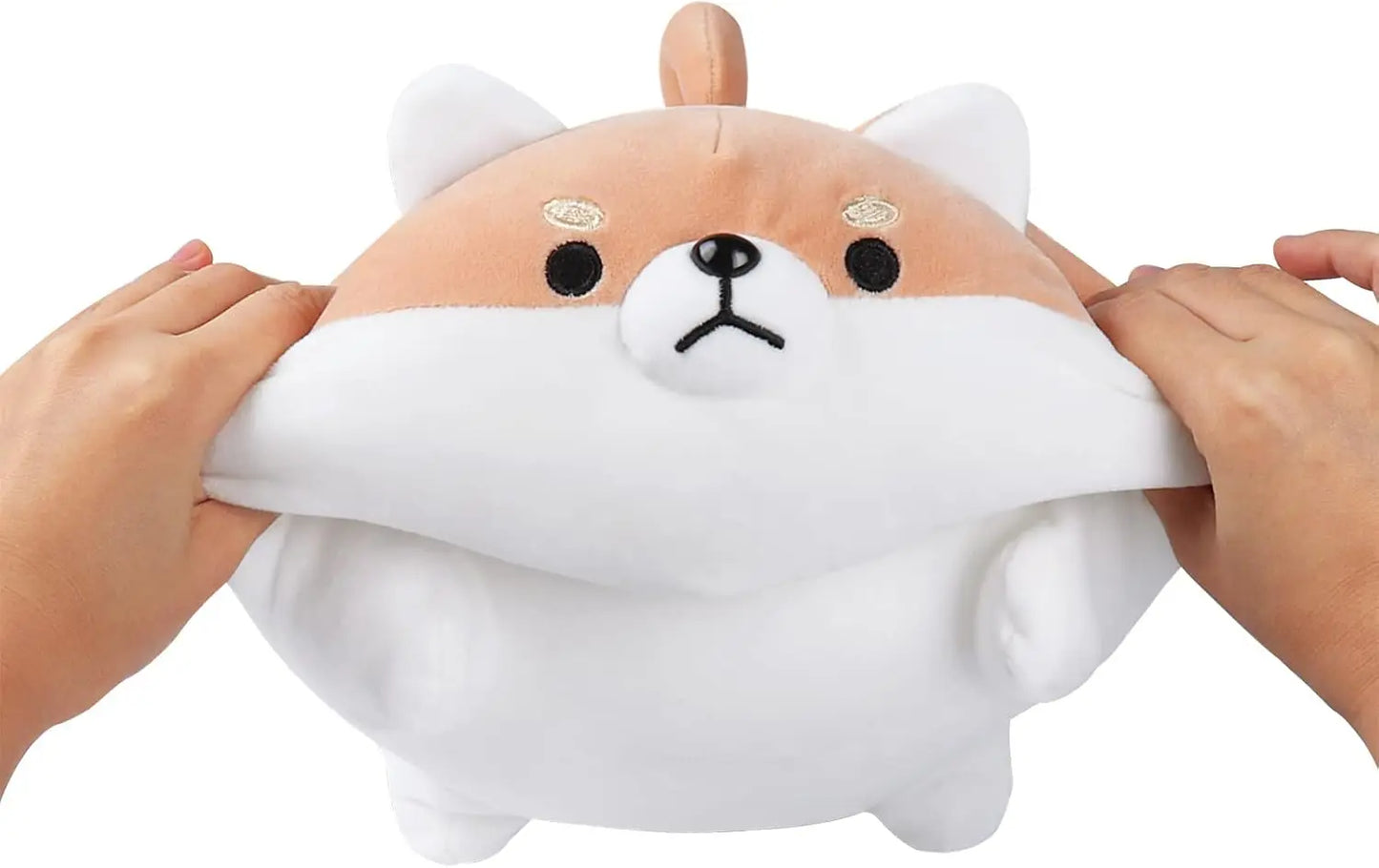 Shiba Inu Plush Stuffed Animal Corgi Plush Cute Dog Plushie Toy Anime Corgi Shiba Plush Kawaii Plushies Dog Soft Pillow,