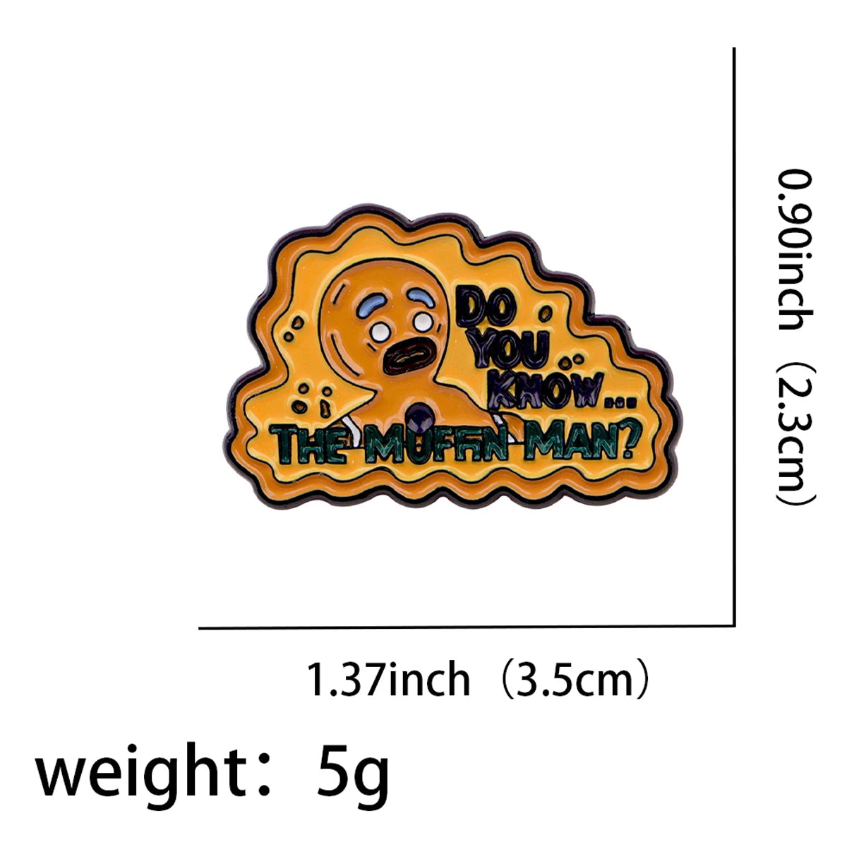 Gingerbread Man Enamel Pin