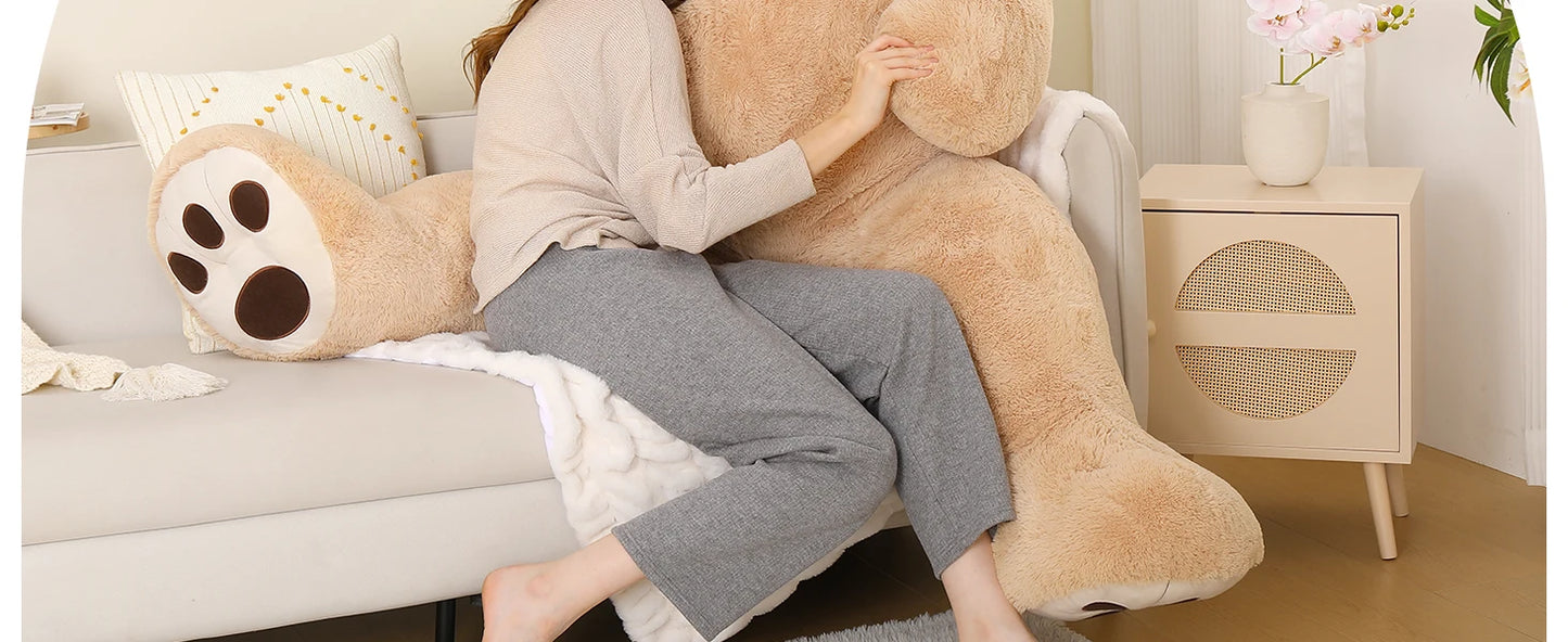 Giant Teddy Bear Plush 6 Feet, Large Big Teddy Bears Stuffed Animals for Girlfriend Boyfriend,Baby Shower