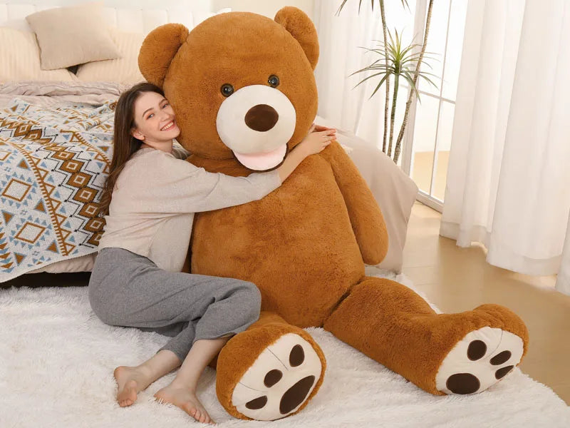 Giant Teddy Bear Plush 6 Feet, Large Big Teddy Bears Stuffed Animals for Girlfriend Boyfriend,Baby Shower