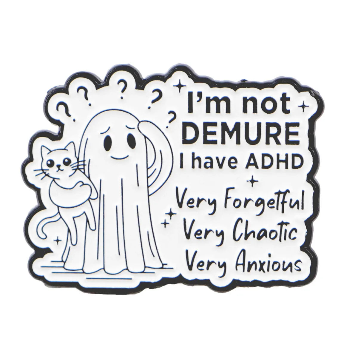"I Have ADHD" Enamel Pin