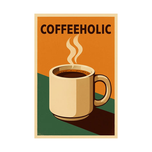 Coffeeholic Matte Posters