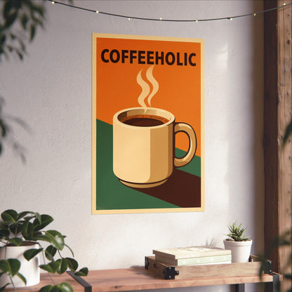 Coffeeholic Matte Posters
