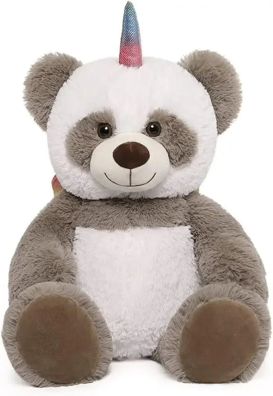 Toys Studio Pandacorn Stuffed Animal Cute Panda Unicorn Plush Toy for Boys Girls (Pandacorn)
