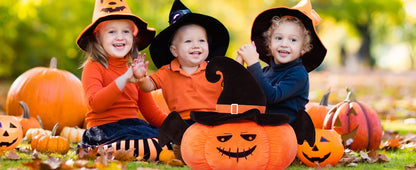 7Pcs Halloween Pumpkin Plush Toy, 21 Inch Big Pumpkin Stuffed Animal with Glow-in-Dark Small Plush Dolls Inside Pumpkin Bucket