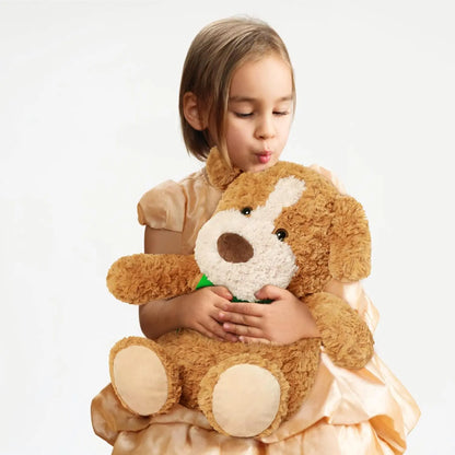 Dog Stuffed Animal Dog Plush, Soft Stuffed Dog Large Size, Brown Stuffed Puppy Plush for Kids, 24in