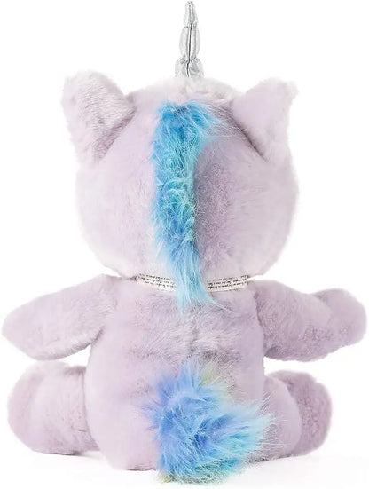 Unicorn Stuffed Animal, Cute Stuffed Unicorn Plush Toy for Girl Kids, Purple 10 inch