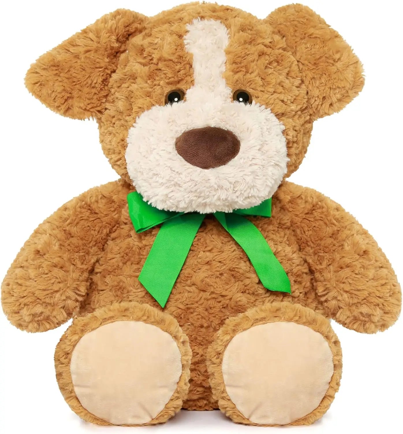 Dog Stuffed Animal Dog Plush, Soft Stuffed Dog Large Size, Brown Stuffed Puppy Plush for Kids, 24in