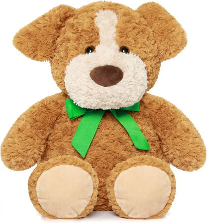 Dog Stuffed Animal Dog Plush, Soft Stuffed Dog Large Size, Brown Stuffed Puppy Plush for Kids, 24in