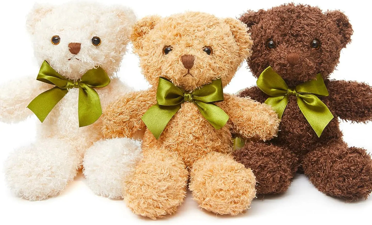 Cute Teddy Bear Stuffed Animal Soft Plush Bear Toy for Kids,as a Gift for Birthday/Christmas/Valentine's Day 9.8 inch