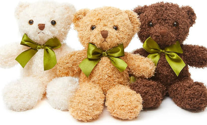 Cute Teddy Bear Stuffed Animal Soft Plush Bear Toy for Kids,as a Gift for Birthday/Christmas/Valentine's Day 9.8 inch
