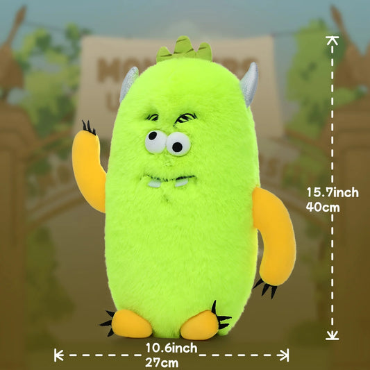 15.7" Monster Stuffed Animal Plush Toy, Funny Monster Plush For Kids, Great Gift For Christmas Halloween Birthday