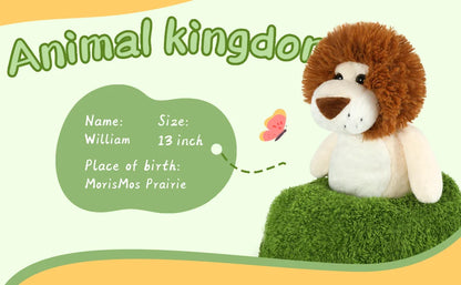 Clearance Stuffed Animal Plush Lion, 11 inch Cute Stuffed Lion King, Christmas Birthday Gifts for Kids