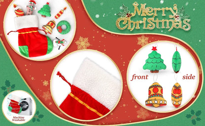 8 Pieces Christmas Ornaments Set Christmas Tree Decorations Gifts, Christmas Hanging Decor