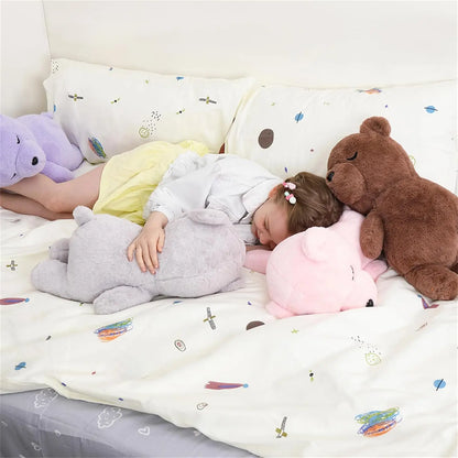 20" Big Teddy Bear Stuffed Animals, Soft Koala Bear Plush Toy Hugging Baby Pillow for Kids, Gray