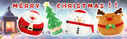 Christmas Stuffed Animal Soft Christmas Tree Plush Toy Holiday Plush Cuddle Pillow for Kids Christmas Party Home Decoration