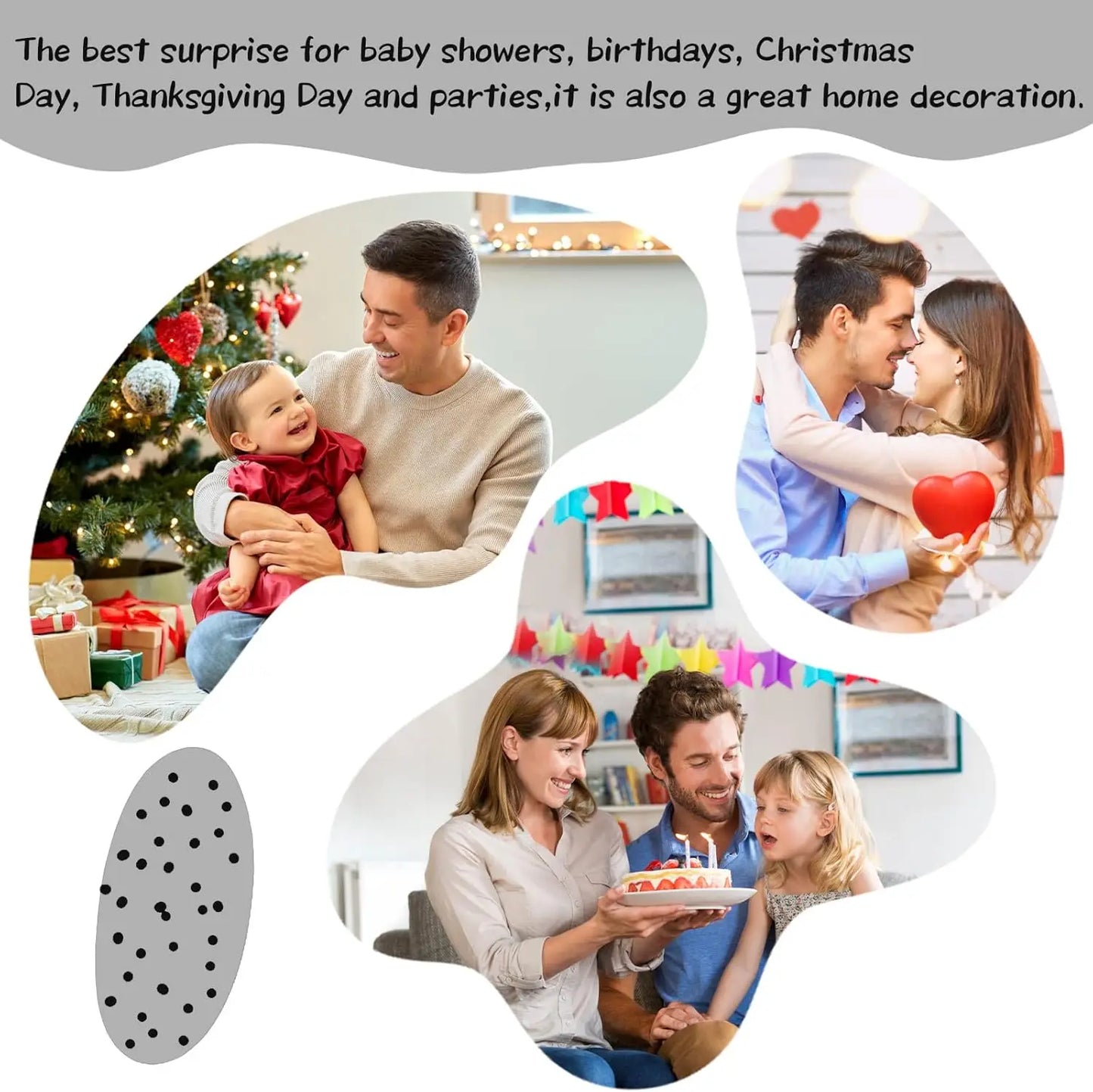 Giant Teddy Bear with Big Footprints Big Teddy Bear Plush Stuffed Animals (Gray, 39 inches)