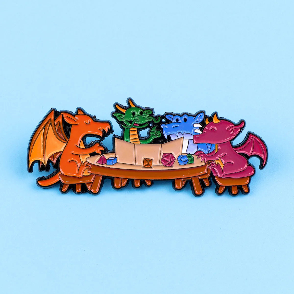 Game Character Enamel Pin