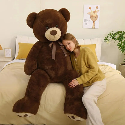 Teddy Bear 5ft, Fluffy Life Size Giant Stuffed Bear , Cute  Teddy Bear Plush Gift for Kids, Girlfriend, Boyfriend,