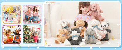 13inch Stuffed Animals Bulk for Kids, 5 Pack Soft Stuffed Animals Plush Set Teddy Bears Bulk for Teen Girls