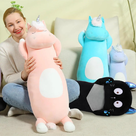 Big Unicorn Body Pillow, 36.2'' Soft Unicorn Pillow  for Christmas Birthday Valentine's Day,Pink