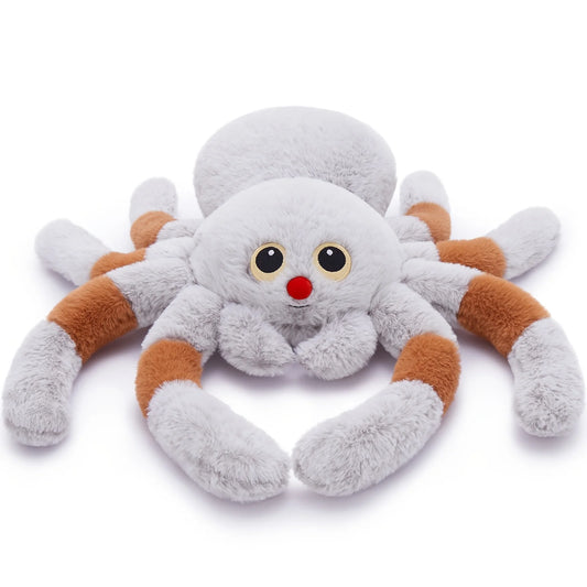 Spooktacular Giant Spider Plush - 20'' Soft and Cuddly Halloween Decor 🕷️