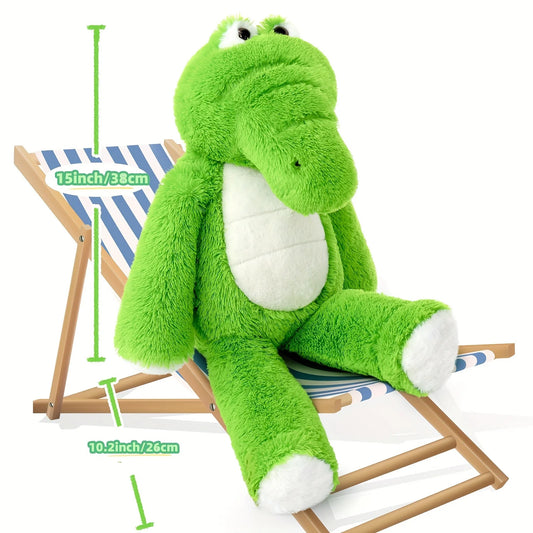 Giant Soft Alligator Plush Toy - Stuffed Animals & Plush Toys Plush Figures - Cuddly Companion for Kids