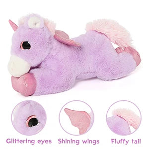 Unicorn Stuffed Animals 3 Piece Cute Unicorn Plush Toys Soft Gift for Kids Girlfriend,11.4inch