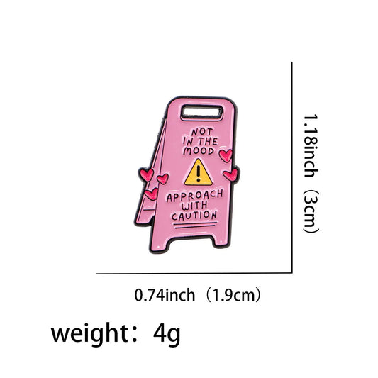 Sarcasm Lovers Enamel Pins