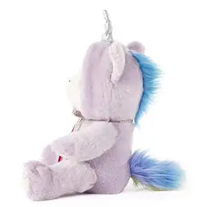 Unicorn Stuffed Animal, Cute Stuffed Unicorn Plush Toy for Girl Kids, Purple 10 inch
