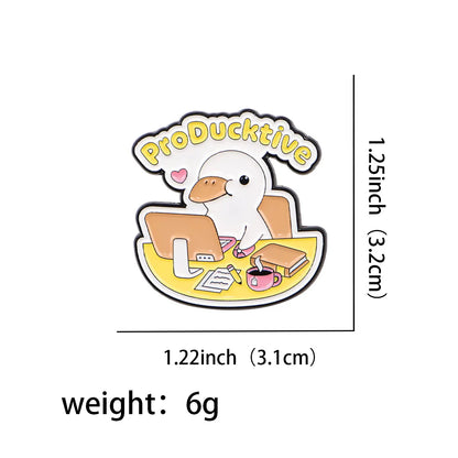 Duck Lovers Enamel Pin