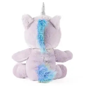 Unicorn Stuffed Animal, Cute Stuffed Unicorn Plush Toy for Girl Kids, Purple 10 inch