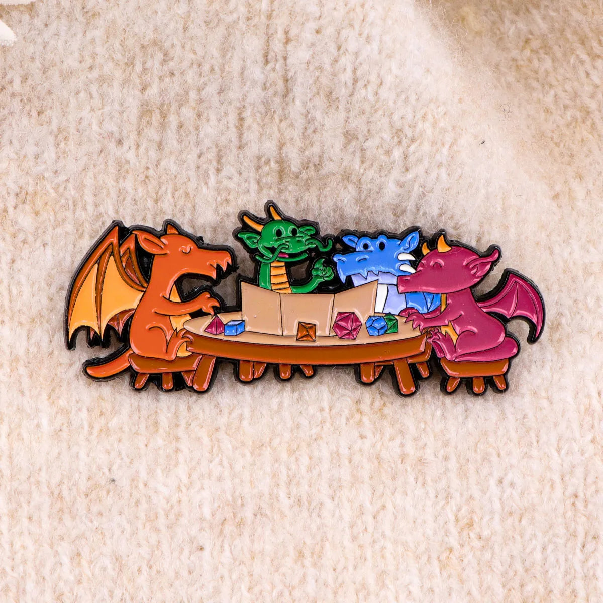 Game Character Enamel Pin