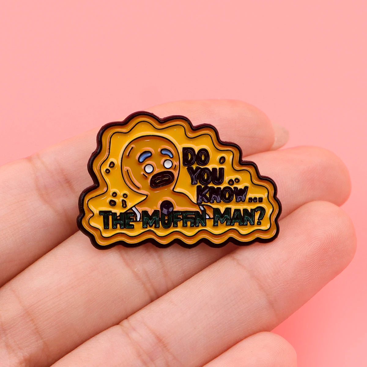 Gingerbread Man Enamel Pin