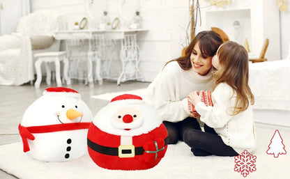 Christmas Stuffed Animal Soft Christmas Tree Plush Toy Holiday Plush Cuddle Pillow for Kids Christmas Party Home Decoration