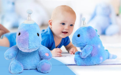 Light Up Dinosaur Stuffed Animal Soft Cute Night Light Dinosaur Plush Toys with Colorful Light Gift for Kids