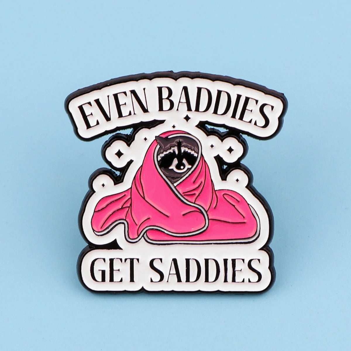 Cute Raccoon Enamel Pin