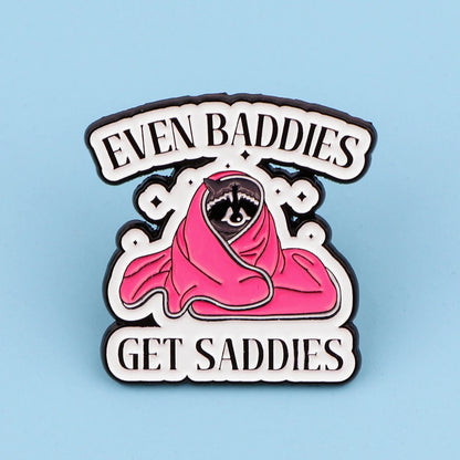Cute Raccoon Enamel Pin