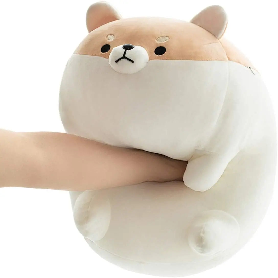 Shiba Inu Plush Stuffed Animal Corgi Plush Cute Dog Plushie Toy Anime Corgi Shiba Plush Kawaii Plushies Dog Soft Pillow,