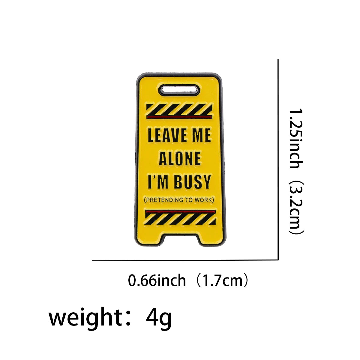Humorous Office Quotes Enamel Pins