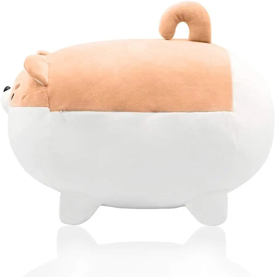 Shiba Inu Plush Stuffed Animal Corgi Plush Cute Dog Plushie Toy Anime Corgi Shiba Plush Kawaii Plushies Dog Soft Pillow,