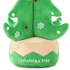 Christmas Stuffed Animal Soft Christmas Tree Plush Toy Holiday Plush Cuddle Pillow for Kids Christmas Party Home Decoration