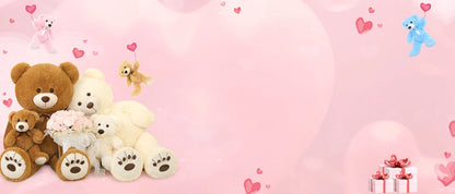 13inch Stuffed Animals Bulk for Kids, 5 Pack Soft Stuffed Animals Plush Set Teddy Bears Bulk for Teen Girls