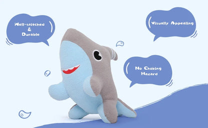 Baby Shark Dog Plush Toy, Shark Puppy Stuffed Animal, Shark Dog Toy Stuffed Shark, 15''