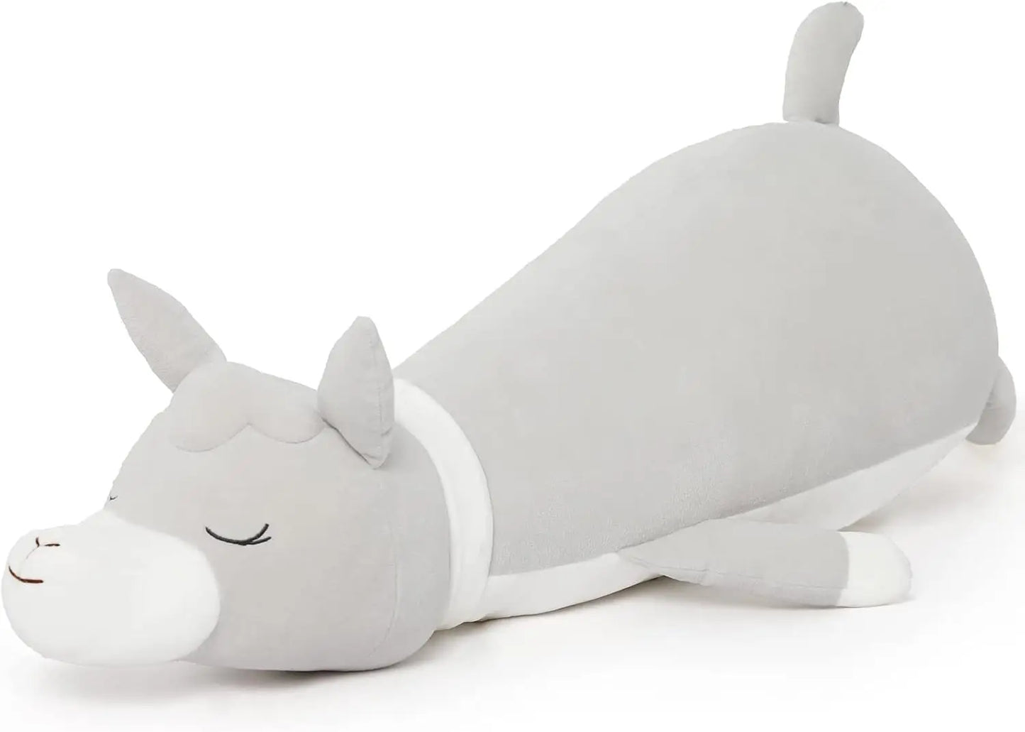 Llama Alpaca Stuffed Animal Squishies, Llama Alpaca Plush Long Sheep Plush Body Pillow Soft Valentines Day/Birthday