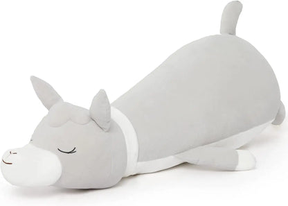 Llama Alpaca Stuffed Animal Squishies, Llama Alpaca Plush Long Sheep Plush Body Pillow Soft Valentines Day/Birthday
